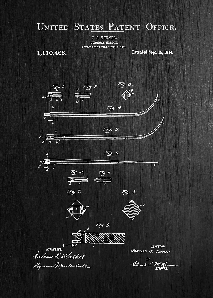 53 Surgical Needle Patent
