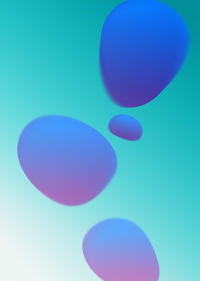 Lava Lamp Vibes in skyblue