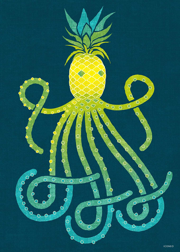 Octopus Pineapple