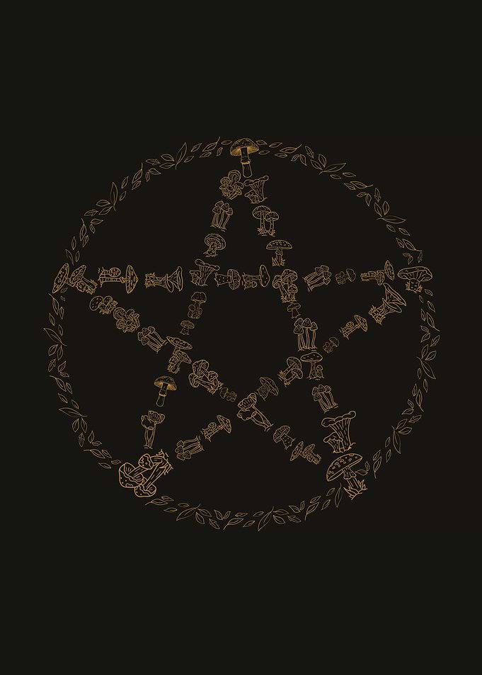 Cottagecore Pentagram