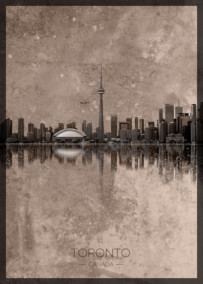 Toronto Skyline Portrait