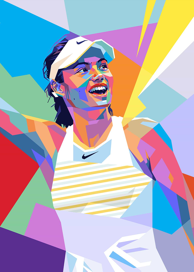 Emma Raducanu Portrait