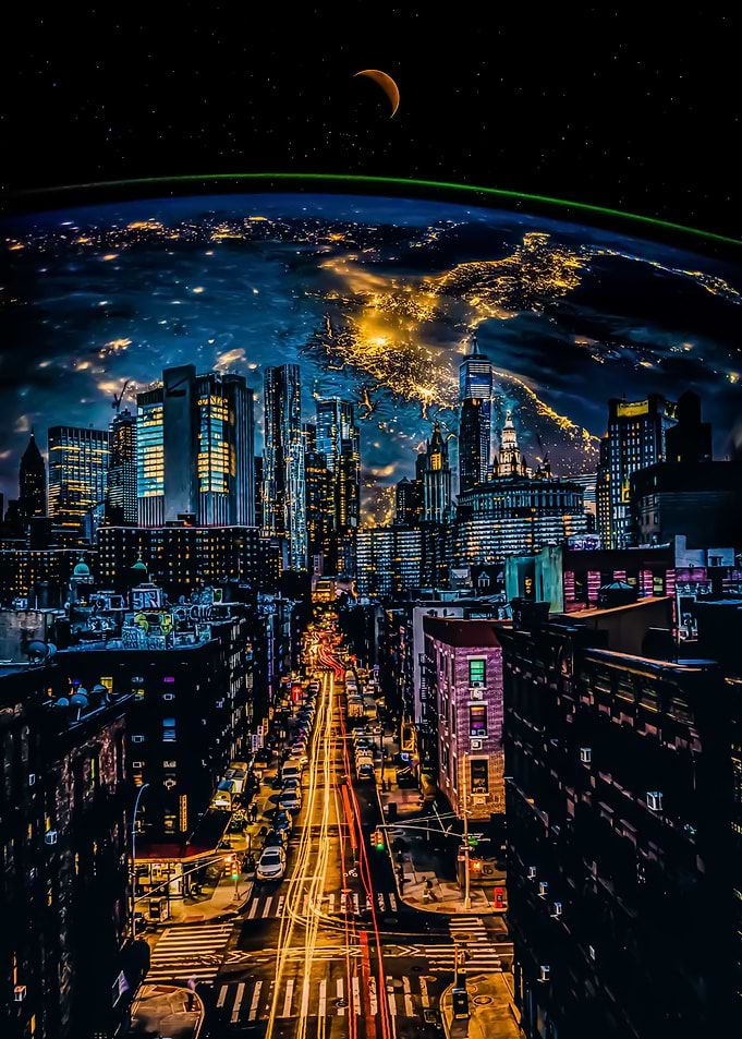 Speed Trails Planet Earth