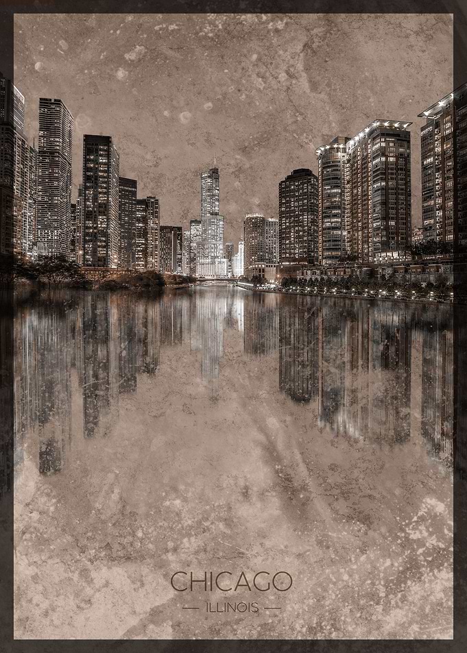 Chicago Skyline Portrait