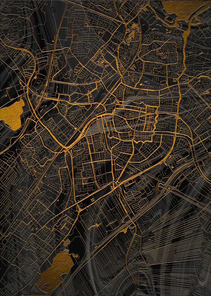 Leiden Netherlands Map