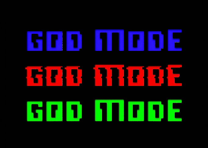 God mode RGB triple