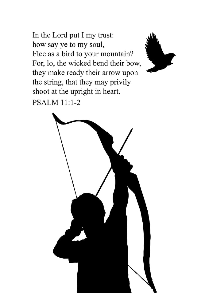 Psalm 11 1 2