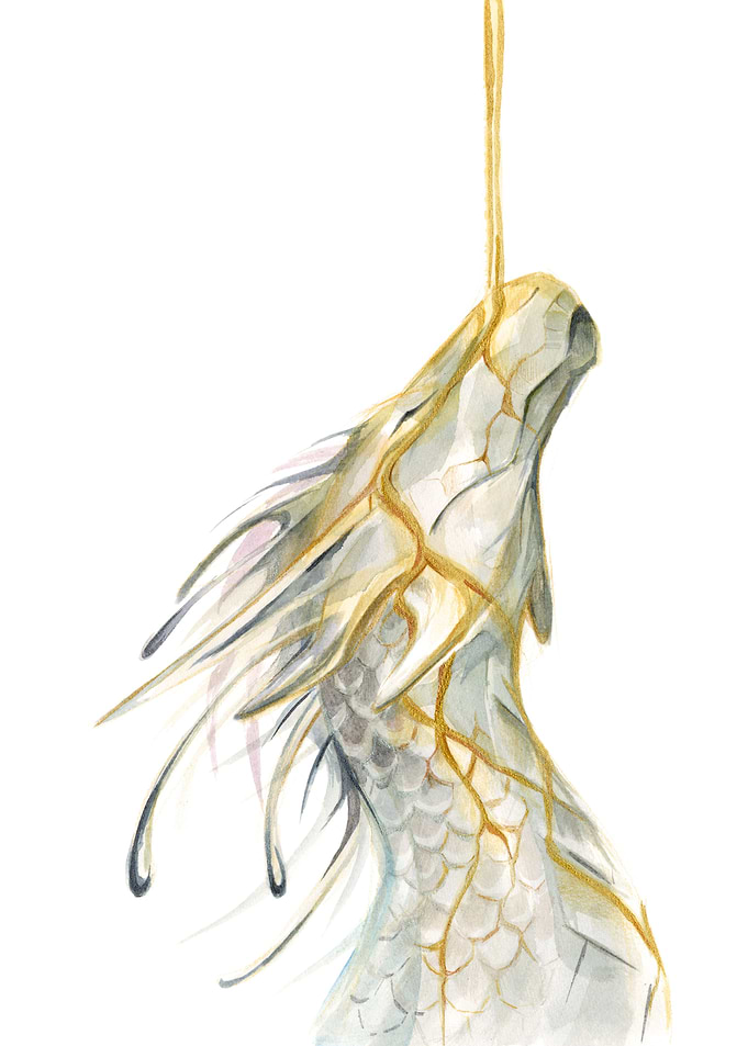 Gold Drip Dragon