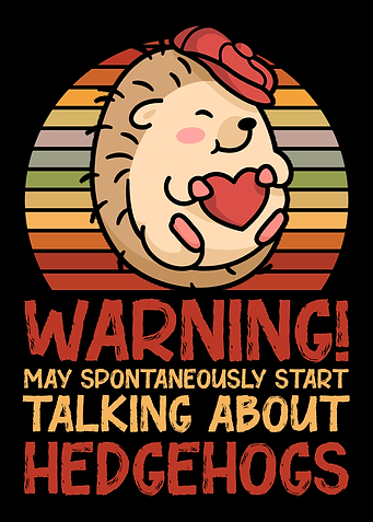 Funny Hedgehog Fun Lovers