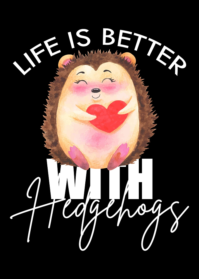 Funny Hedgehog Fun Lovers
