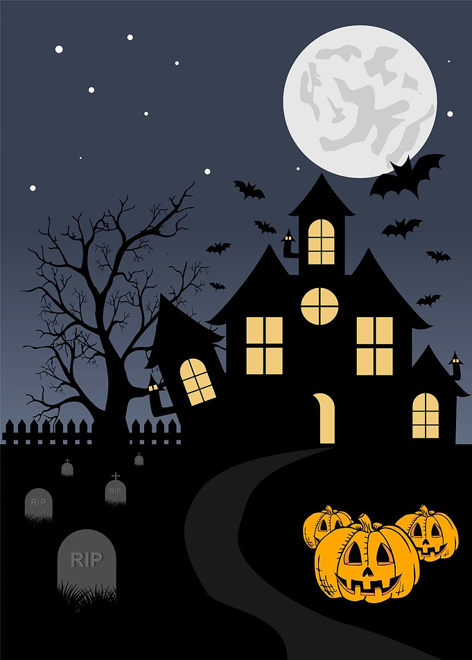 Happy halloween art