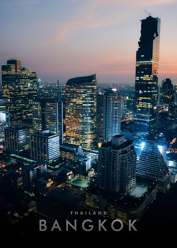 Bangkok City Skyline