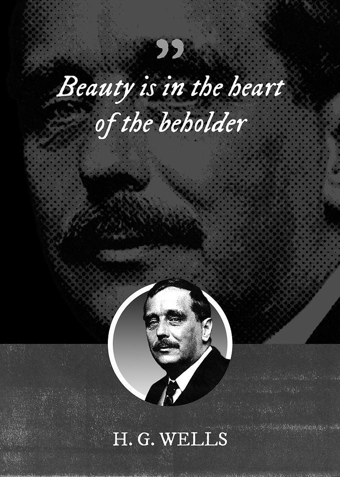 Beauty is in the heart of