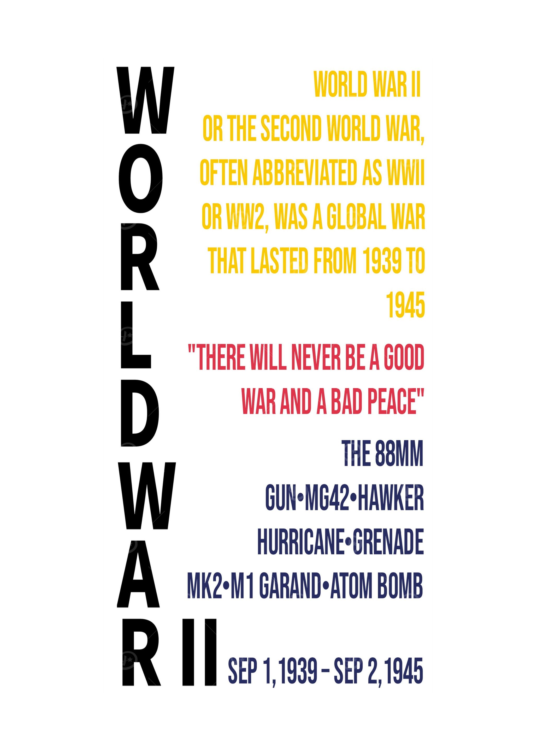 world war II information
