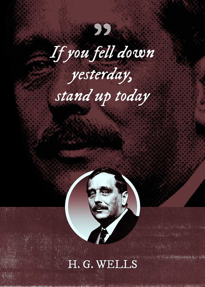 If you fell down yesterday