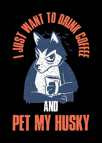 Siberian Husky Coffee