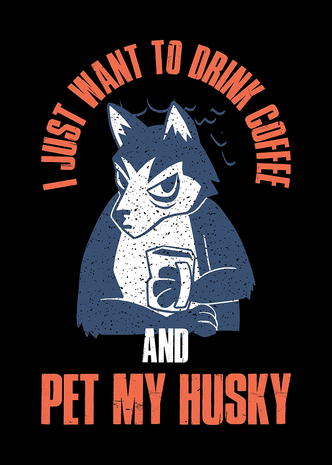 Siberian Husky Coffee
