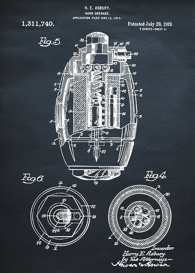 1917 Hand Grenade