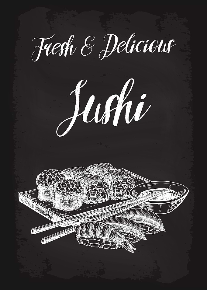 Fresh Delicious Sushi