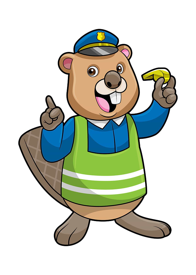 Beaver Police Whistle