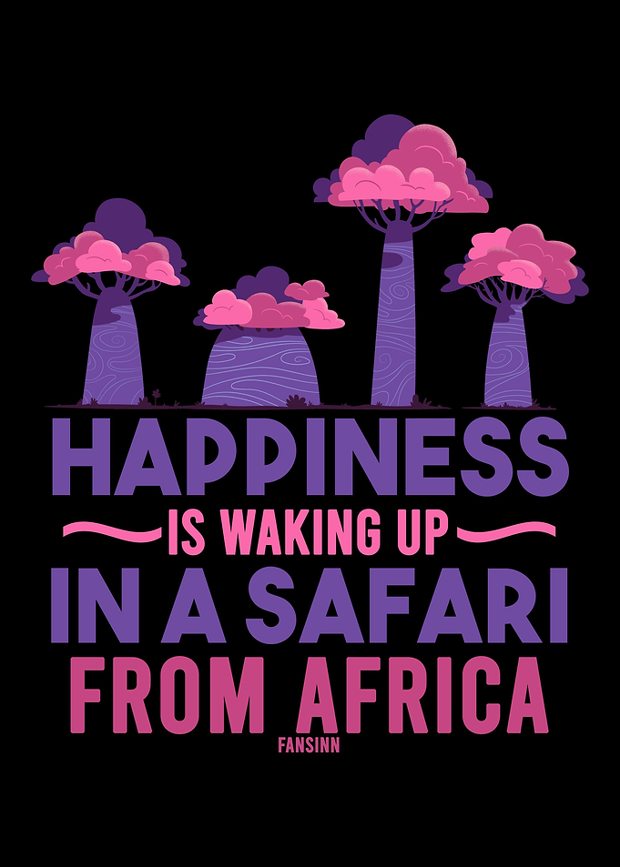 Happiness is waking up in