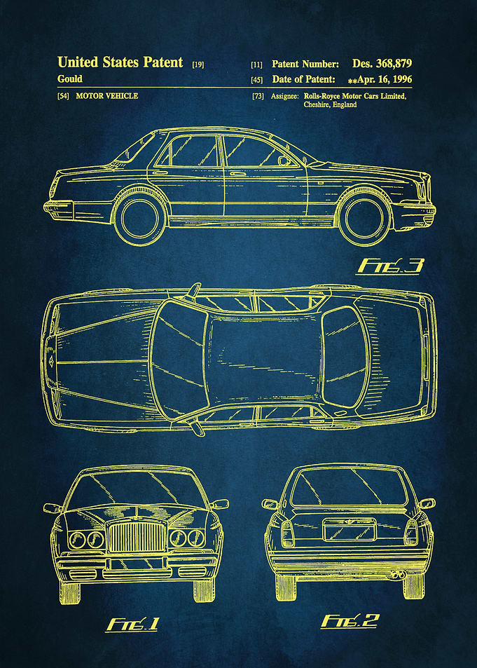 35 Rolls Royce Patent