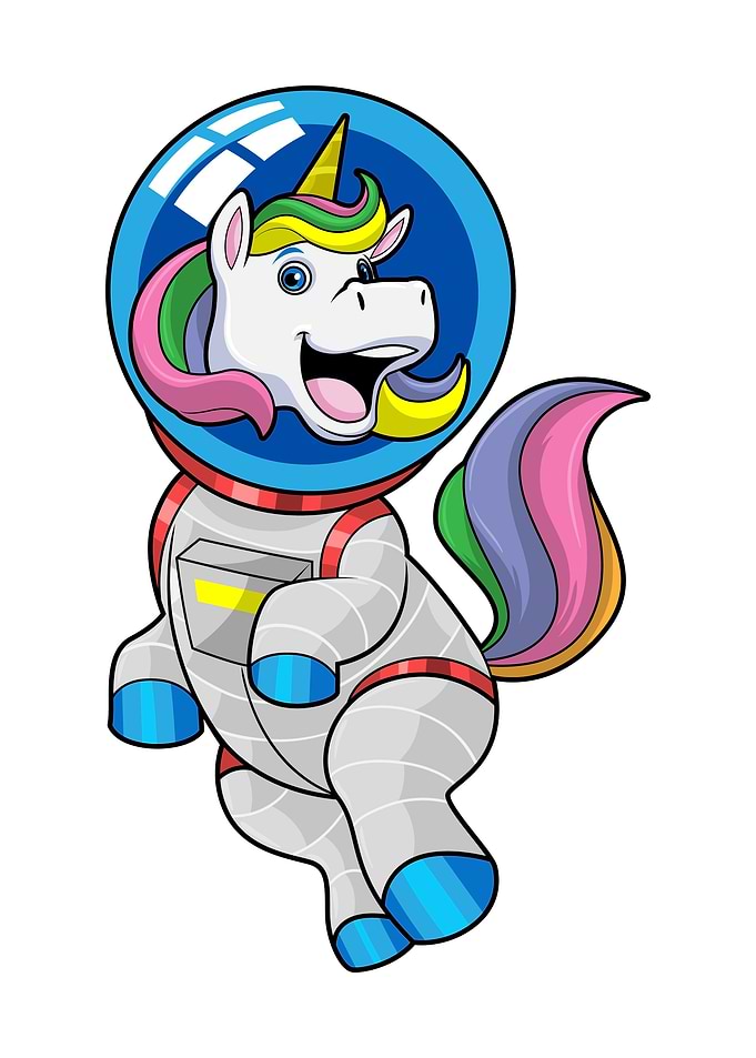 Unicorn Astronaut