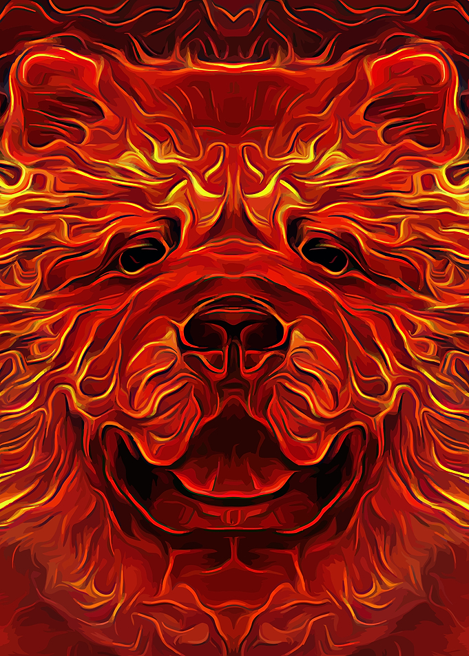 Chow Chow Burning