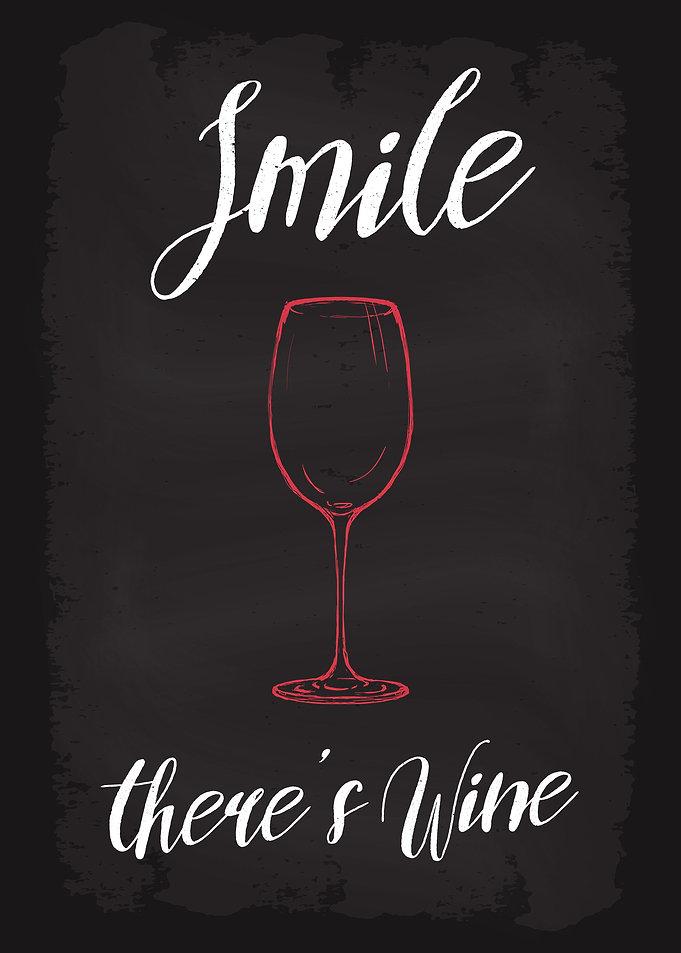 Smile theres Wine Alcohol