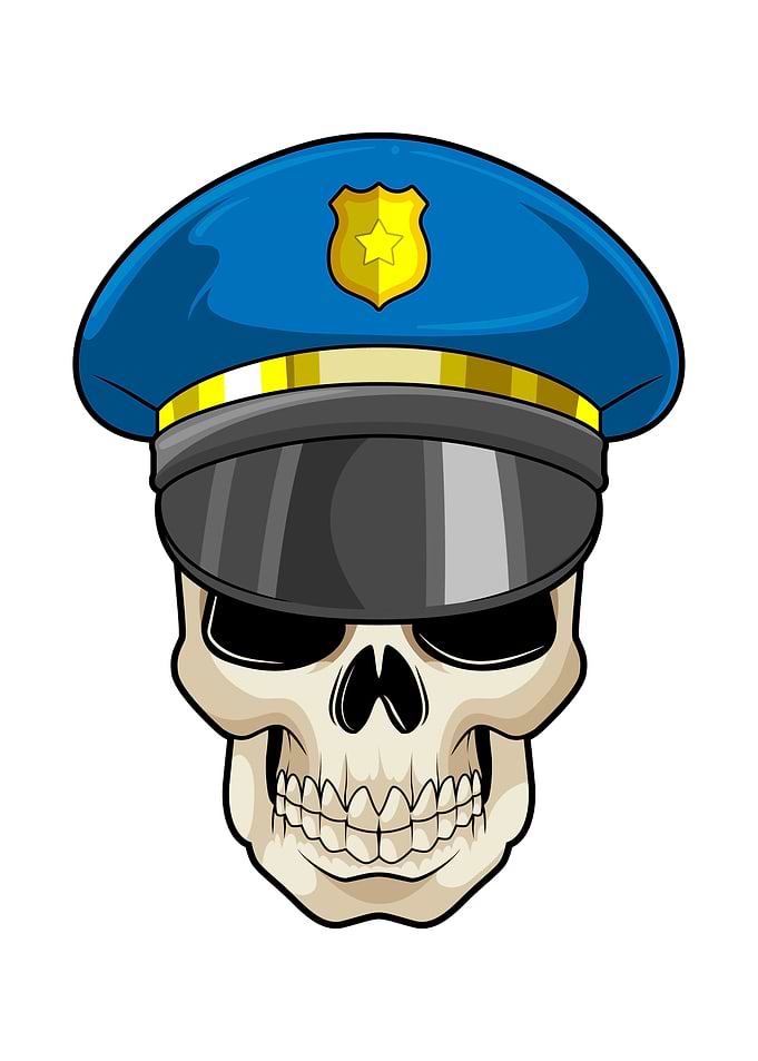 Skull Police Sunglasses
