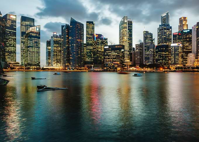 Skyline reflections