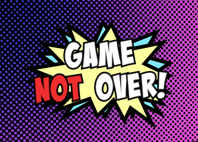Comic game not over