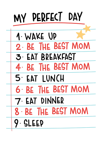 My perfect day