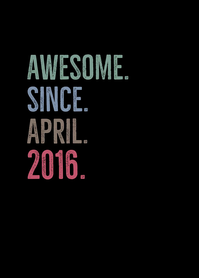 Awesome Since April 2016