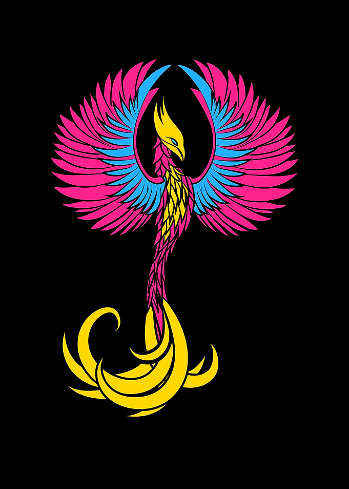 Pansexual Pride Phoenix Of