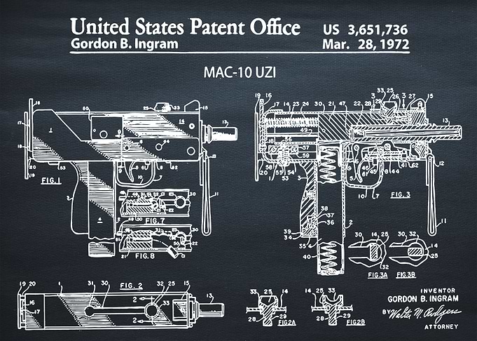 1972 Ingram Mac10 Uzi