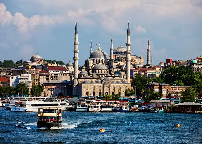 Istanbul City Skyline