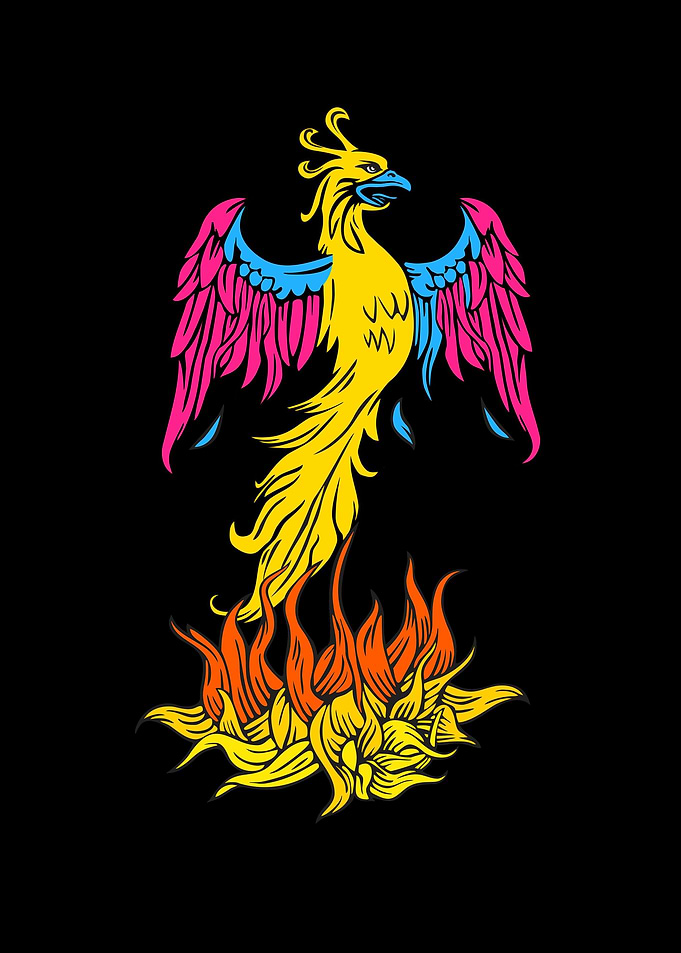 Pansexual Pride Phoenix Of