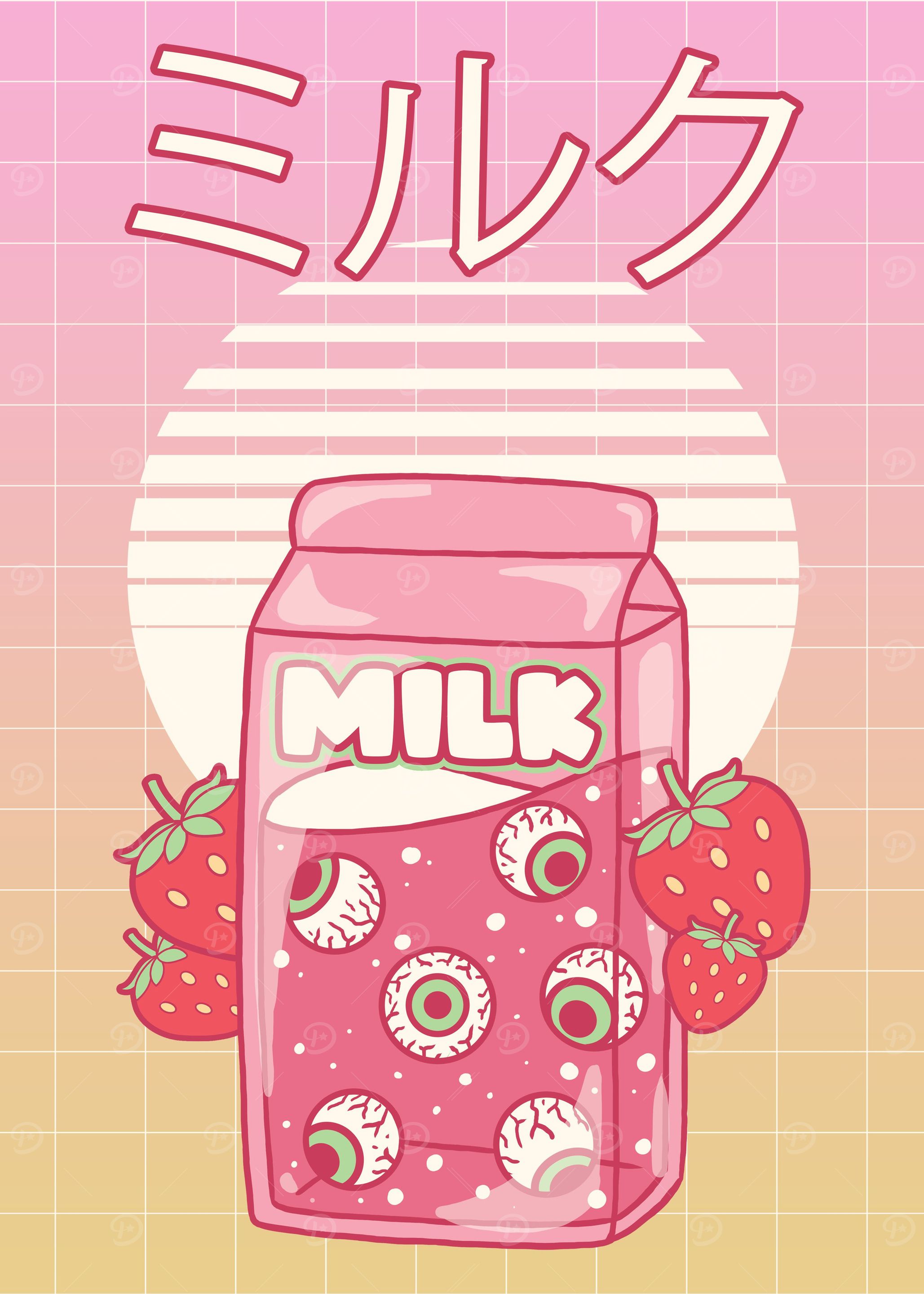 Weirdcore Aesthetic Milk