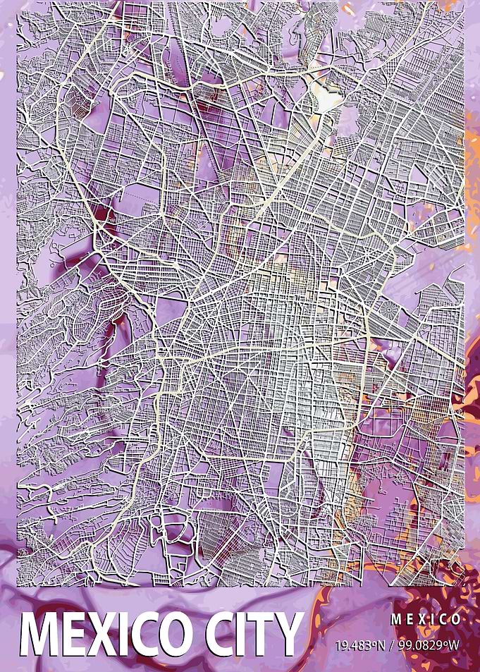 Mexico City Map