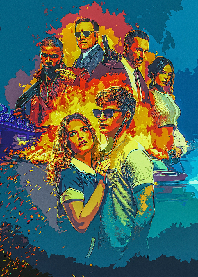 Baby Driver Movies Poster