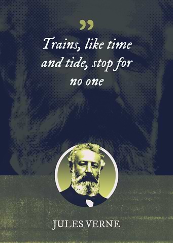 Trains like time and tide