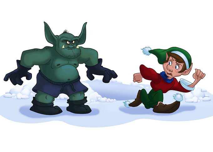 Fleeing the Goblins