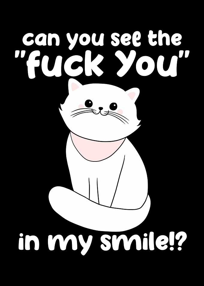 Cat Funny cat design