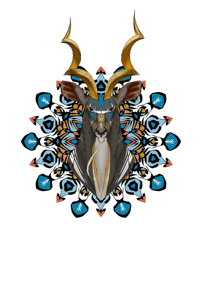 Kudu mandala