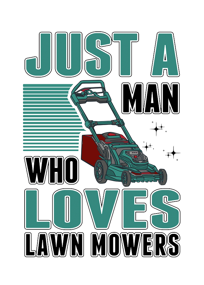Just A Man Who Loves Lawn