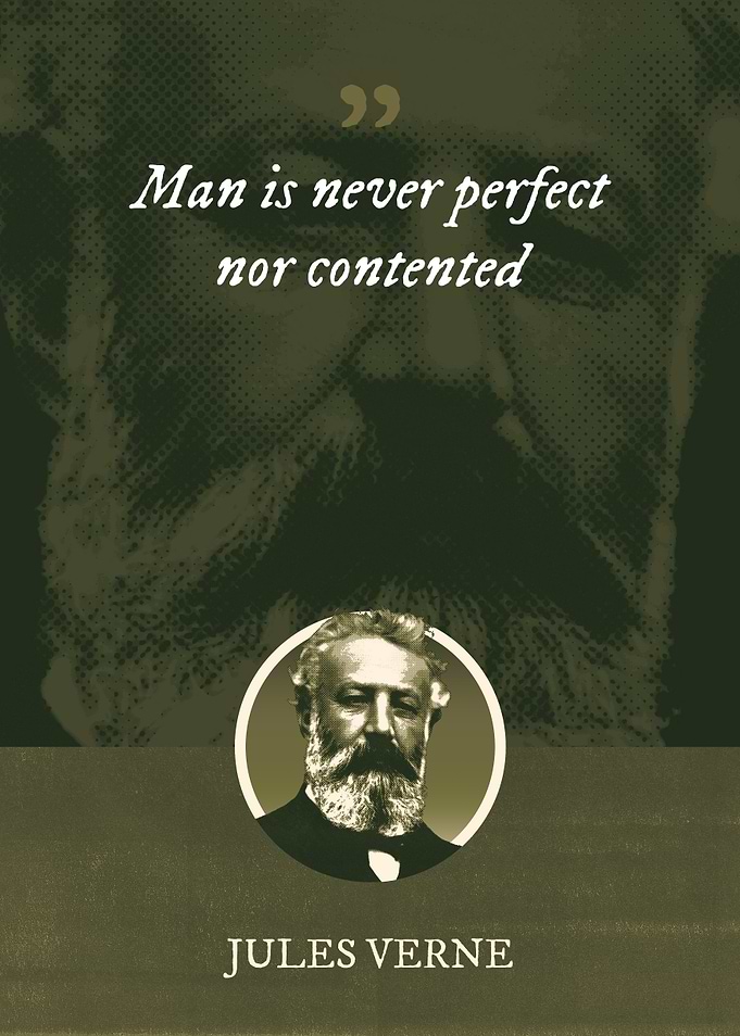 Man is never perfect nor