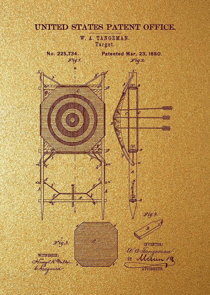 69 Archery Target Patent