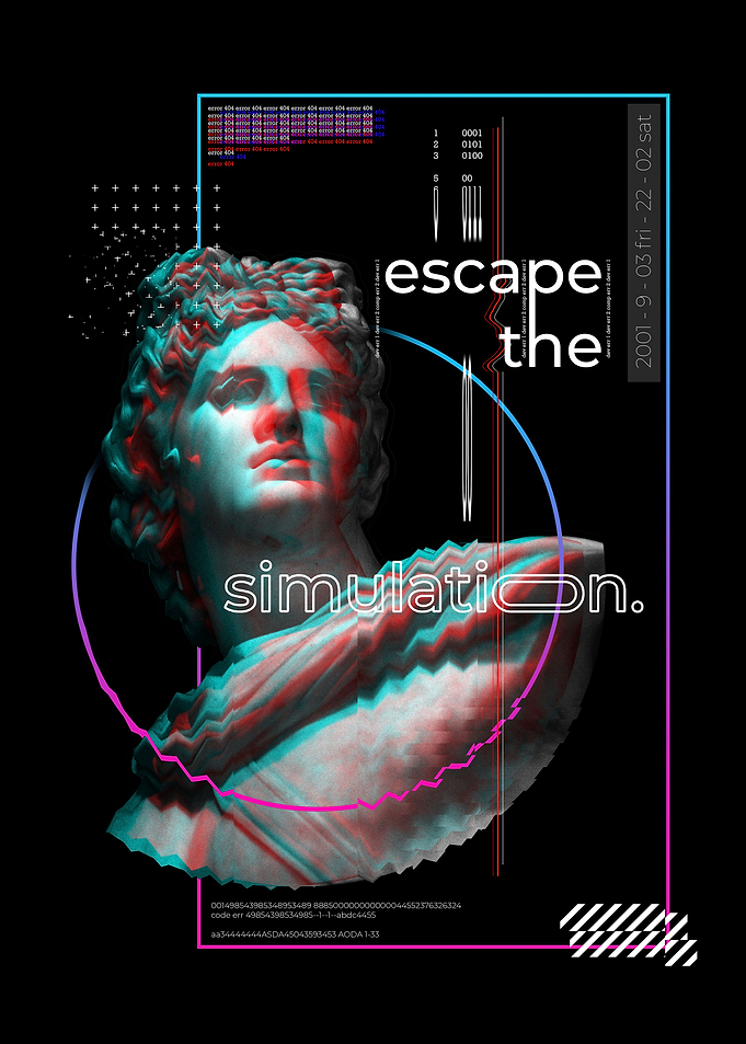 Vaporwave street art