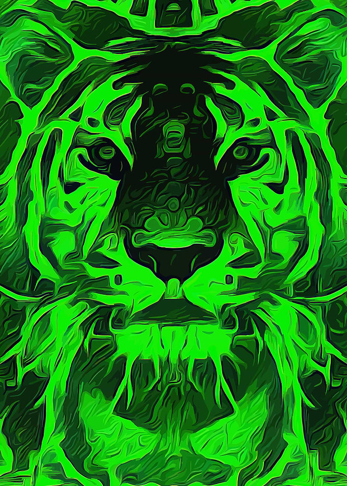 Tiger Green Spirit